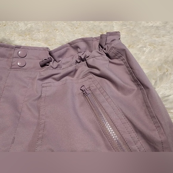SHORE TO SUMMIT Women's Performance Paperbag Lavender Pull on Shorts Sz. S EUC - Picture 3 of 7